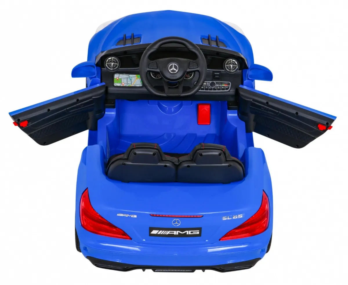 licencirani auto na akumultor mercedes benz amg sl65 s - plavi - slika 6