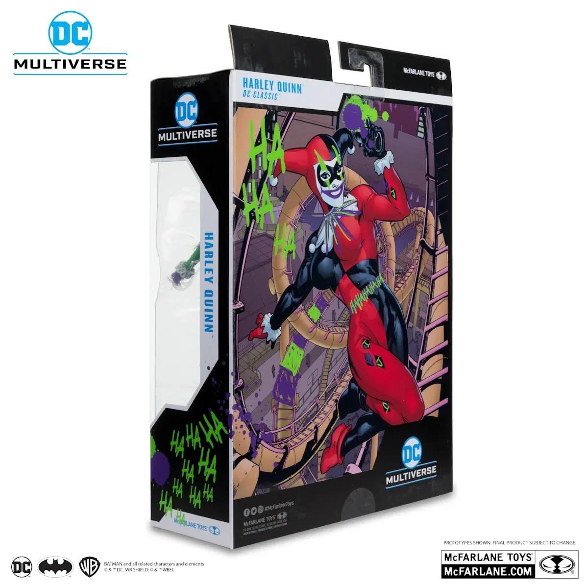 mcfarlane gold label – harley quinn (jokerized) figura, 18cm - slika 11