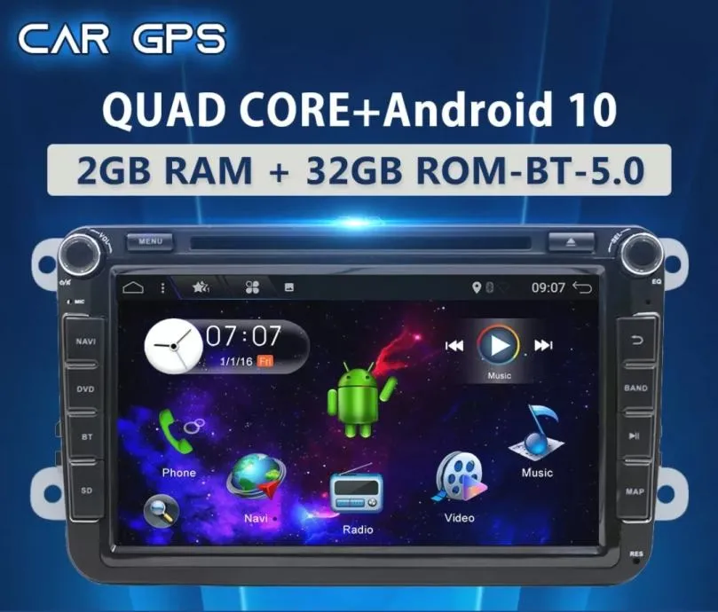 vw golf passat jeta original multimedija android navigacija wifi gps - slika 4