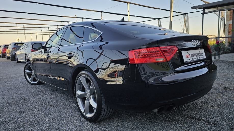 audi a5 sportback 2,0 tdi quattro,automatic,koža,navi,xenon,reg - slika 4