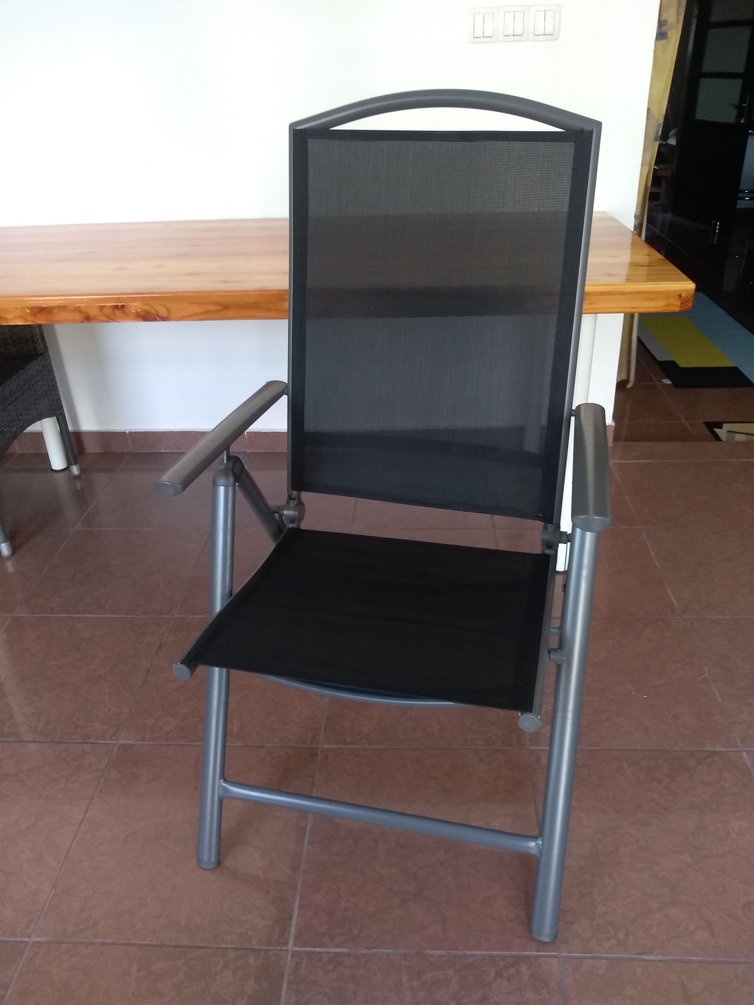 stolica za vrt ili terase sklopiva nova - slika 5