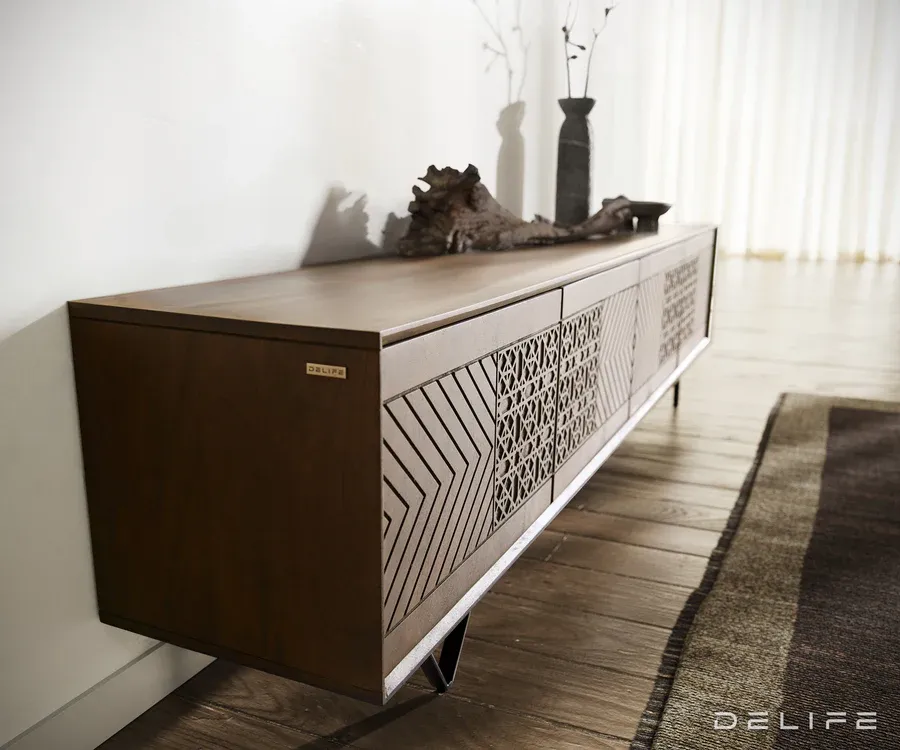 komoda manjula 200x35cm, materijal: mango - slika 4