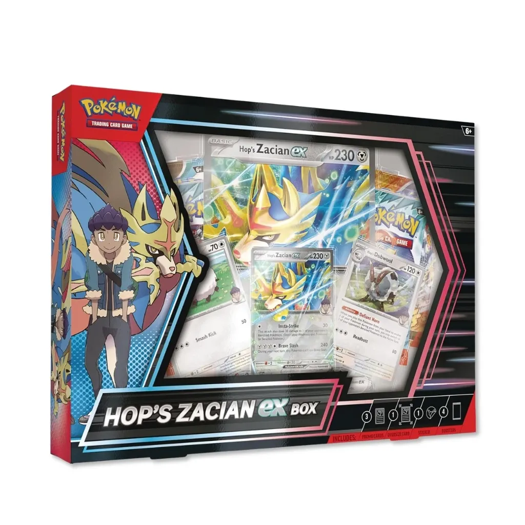 Pokémon TCG: Hop’s Zacian ex Box - Zagreb