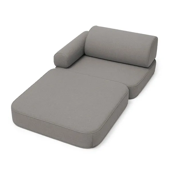 mala modularna sofa za djecu u zatvorenom/na otvorenom prostoru - glin - slika 2