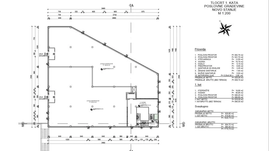 labin, građevinsko zemljište 4600 m2 za izgradnju trgovačkog centra - slika 2