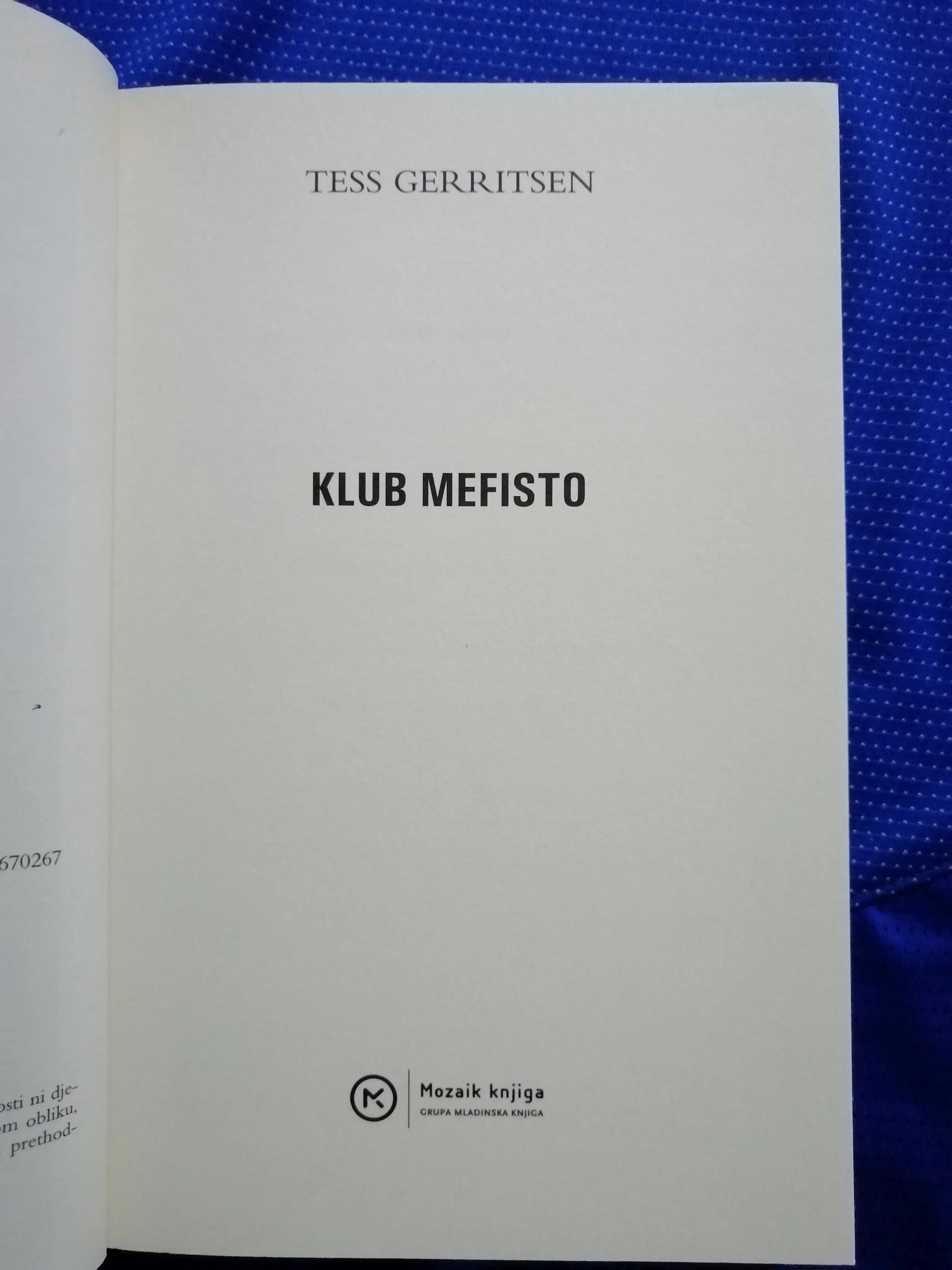 tess gerritsen – klub mefisto - slika 2