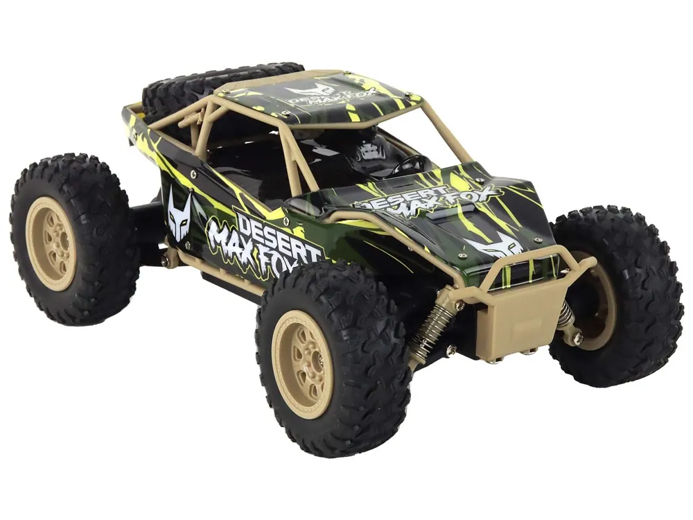 remote control off-road car r/c 1:24 brown-green - slika 4