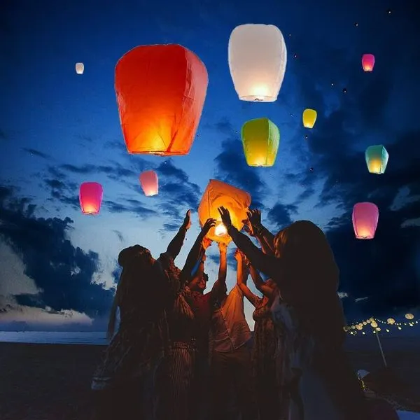 (pak 5kom) Japanski wish baloni! Lampion želja - Zagreb