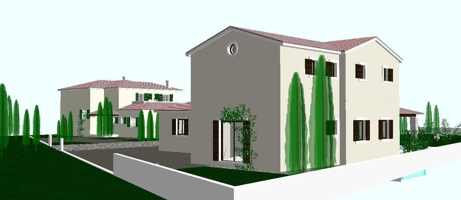 marčana-zemljište sa građevinskom dozvolom na prodaju - slika 3