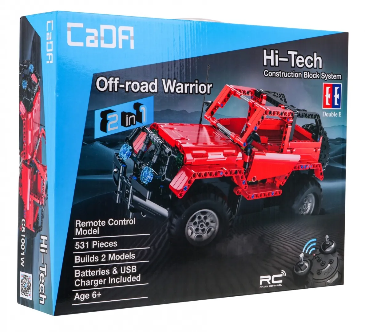 auto na daljinsko upravljanje r/c off-road - crveni - slika 5