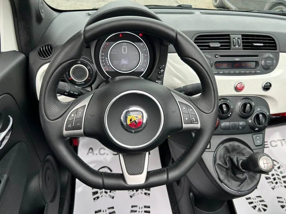 abarth 500 140 cabrio - 2015 - 100.000km - servisna - reg 1 god !!! - slika 15