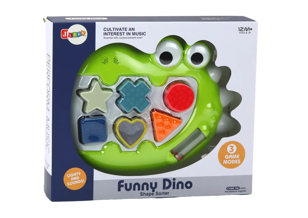 senzorna slagalica i sortirka za igru - dinos - slika 4