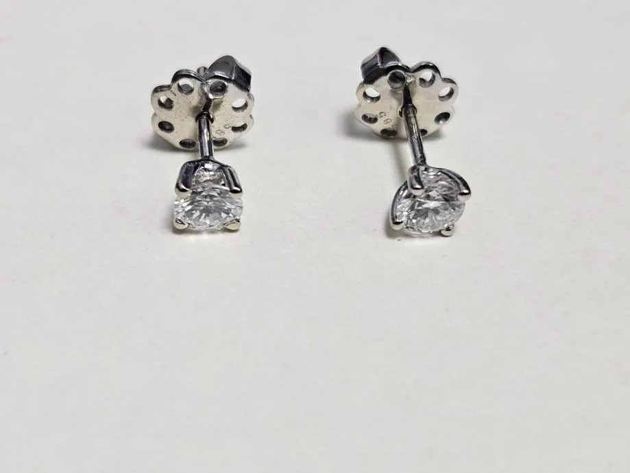 zlatne naušnice s dijamantima 0.52ct 14k / r1, rate! - slika 3