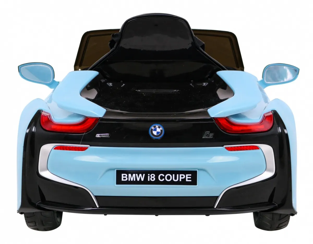 licencirani auto na akumulator bmw i8 lift - svijetlo plavi - slika 5