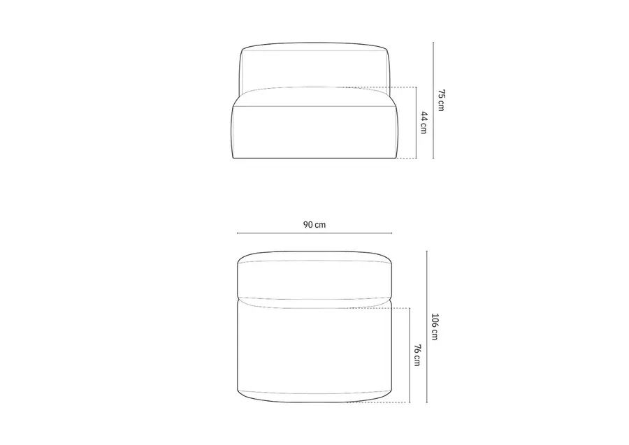 modul martina, 90x106cm, materijal: rebrasta tkanina - slika 6