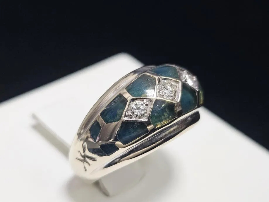 zlatni prsten s dijamantima 0.026ct 18k / r1, rate ! - slika 2