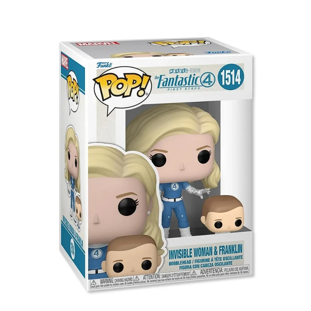 Funko Pop! & Buddy: The Fantastic Four – Invisible Woman&Franklin 1514 - Zagreb