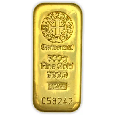 500g zlata | Argor-Heraeus - Karlovac