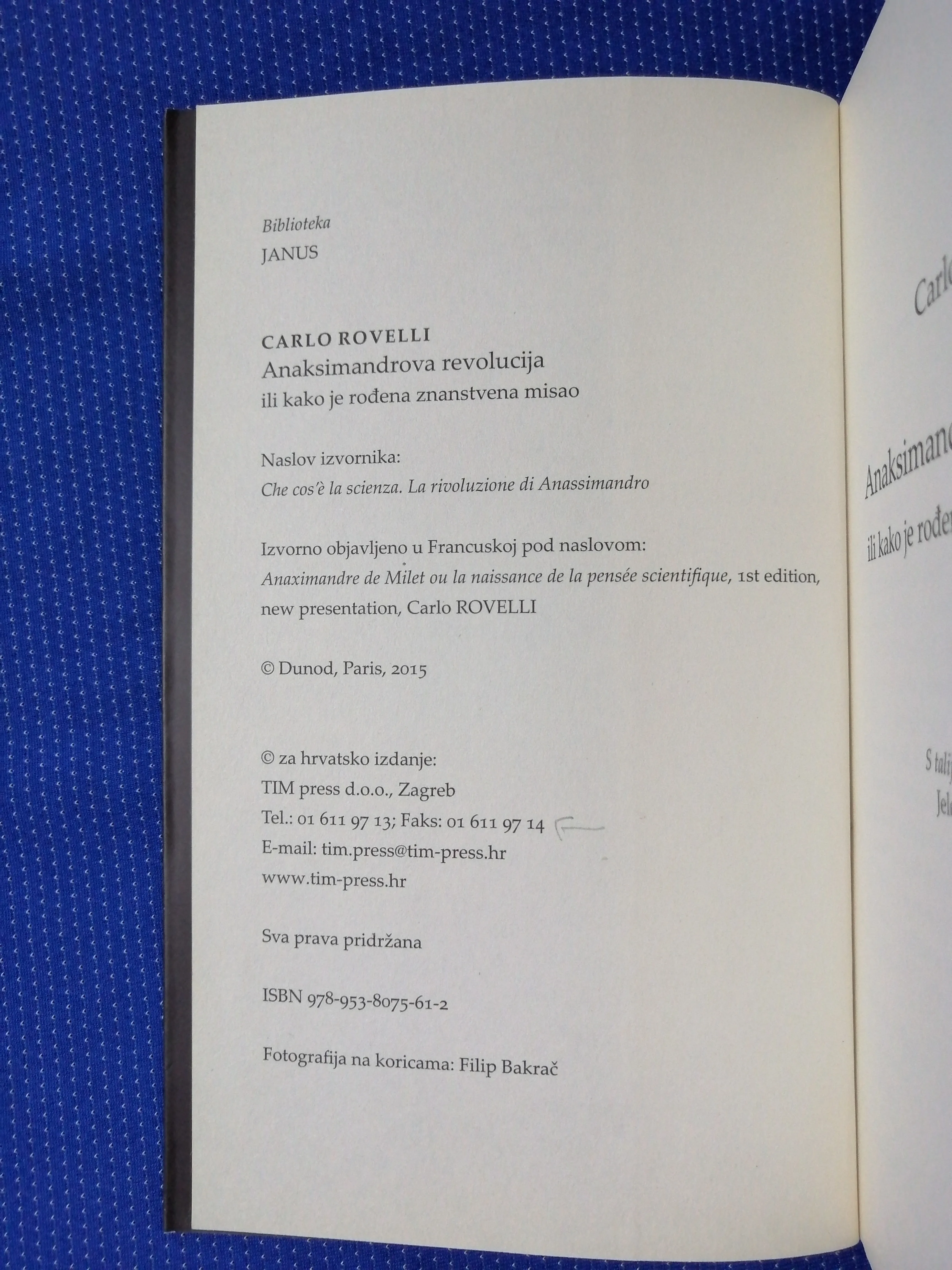 carlo rovelli – anaksimandrova revolucija - slika 3