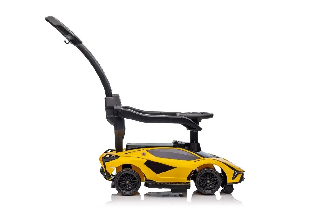 dječja guralica lamborghini qls-996t - žuta - slika 7