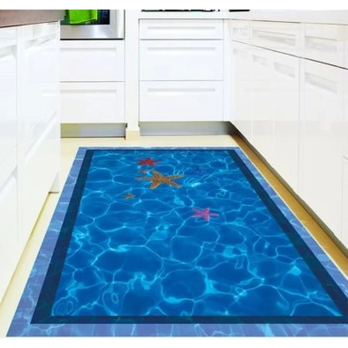 3d podna naljepnica bazen 90x60cm - slika 2