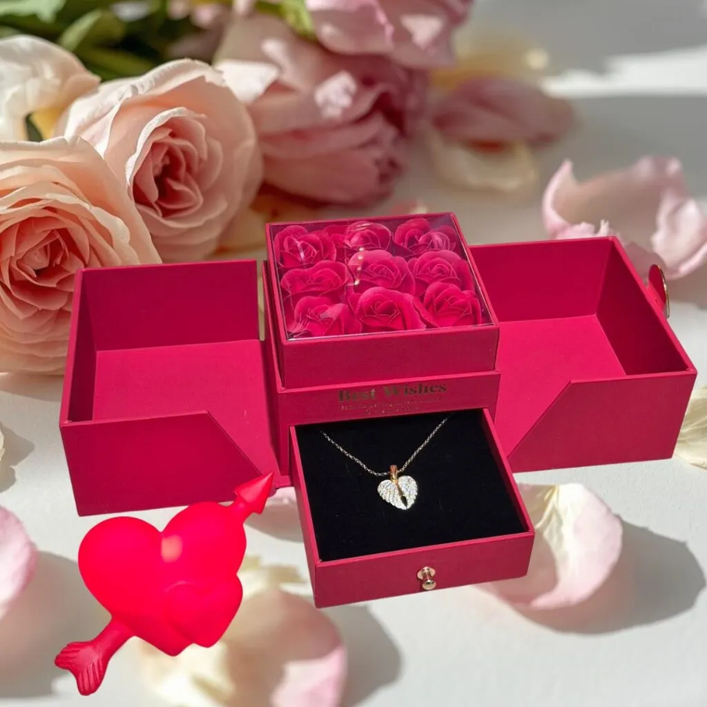 Flower box sa ogrlicom - Dugo Selo