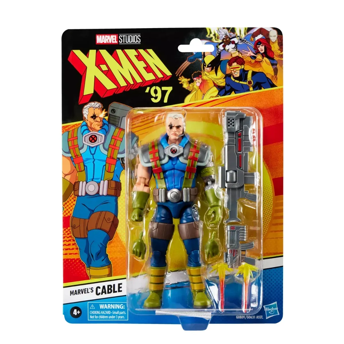 marvel legends series: x-men ’97 – marvel’s cable figura, 15cm - slika 8