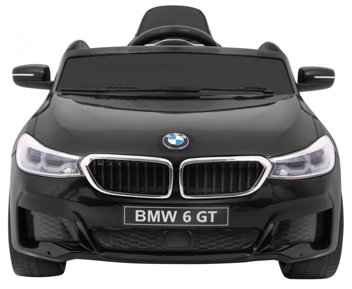 licencirani auto na akumulator bmw 6 gt - crni - slika 3