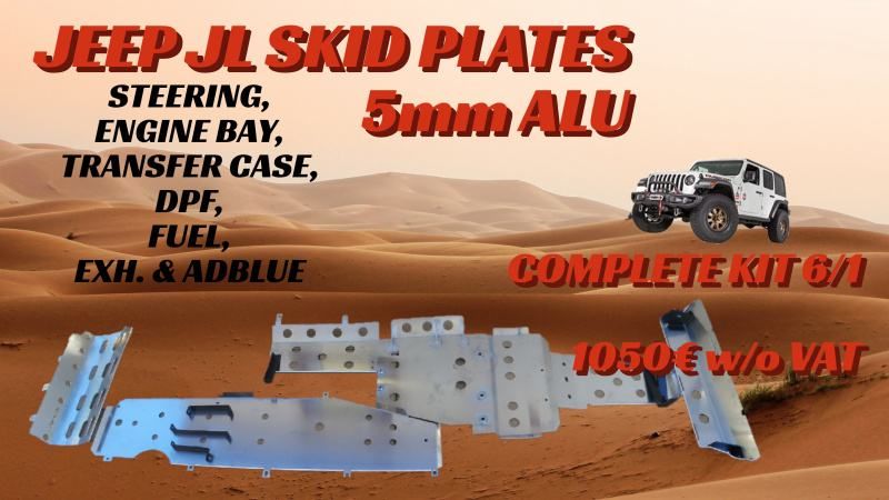 ZAŠTITA PODVOZJA Jeep Wrangler JL 2.2 CRD - Funtana