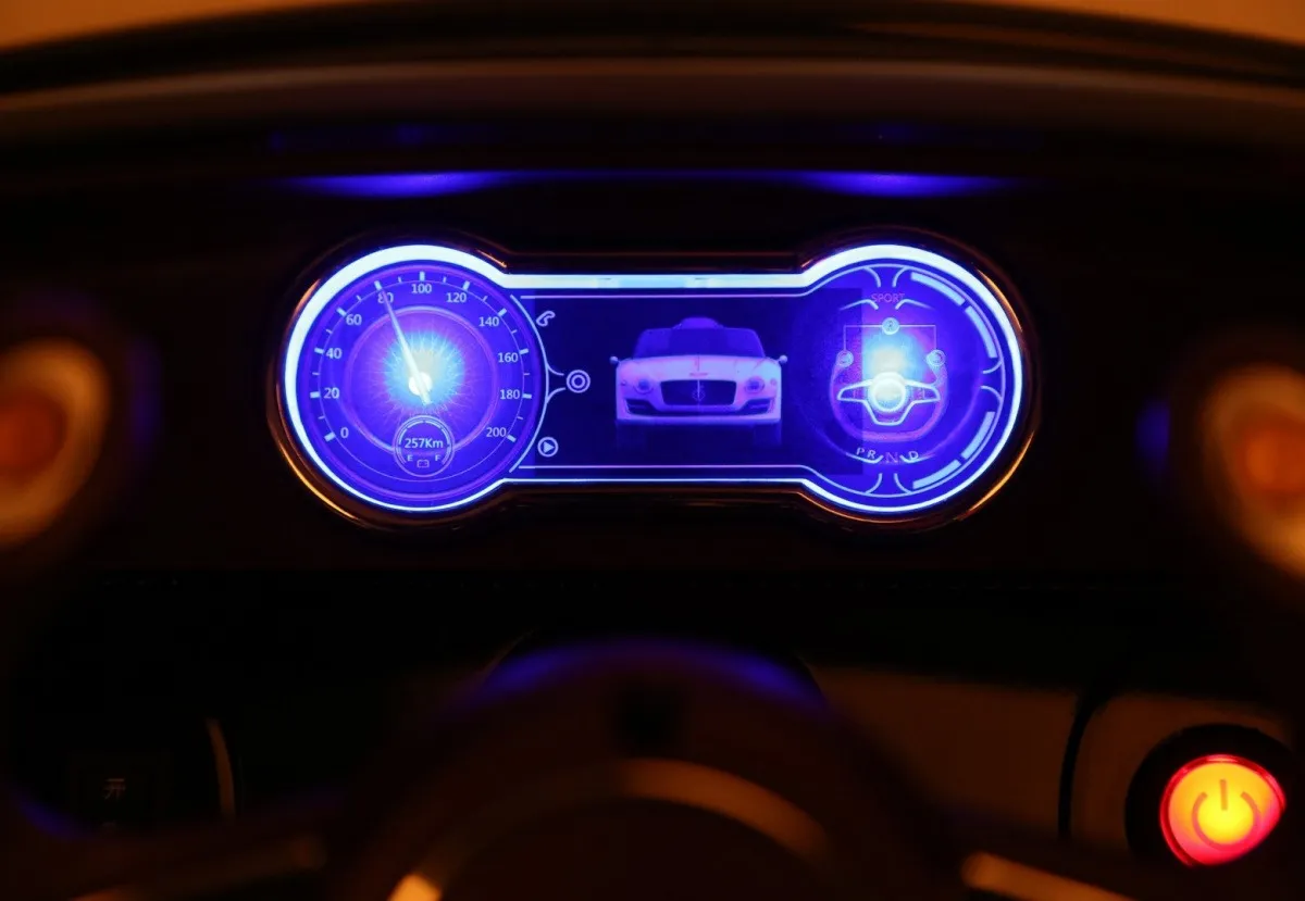 licencirani auto na akumulator bentley exp12 - bijeli - slika 13