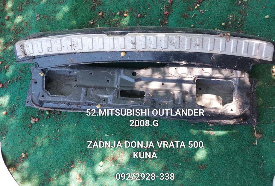 Mitsubishi Outlander 2008.g zadnja donja vrata - Hrvatski Leskovac, Zagreb