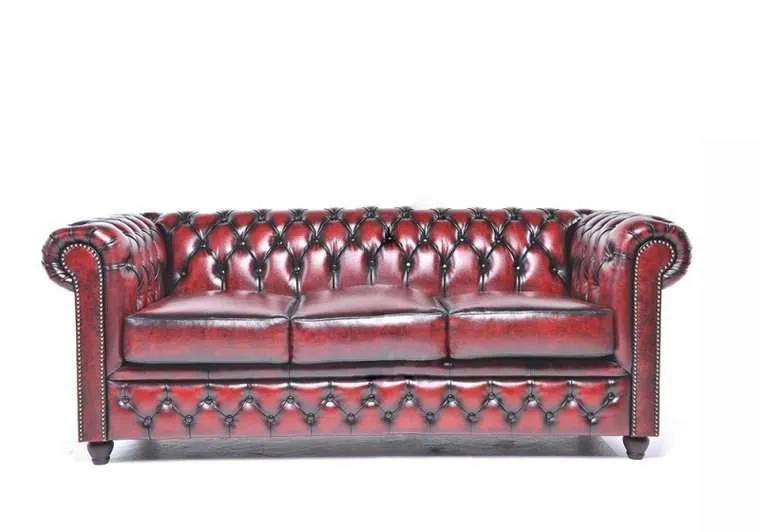 Chesterfield Trosjed Original Leather | 3-sjedišta - Ježdovec, Zagreb