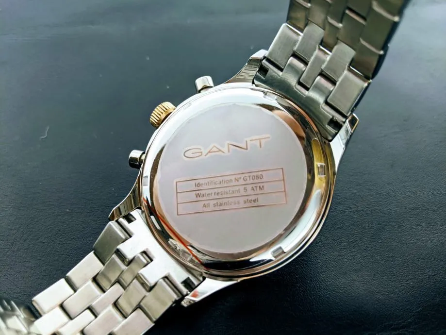 muški sat gant gt 080008 - 43 mm / r1, rate !! - slika 5