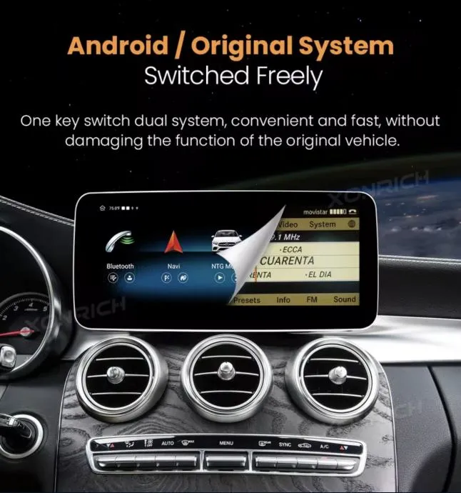 mercedes glk x204 2008-2015 original android multimedija navigacija - slika 15