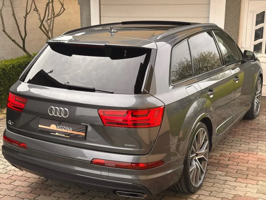 **audi q7 50 tdi s-line, 286 ks, pano, matrix, alu 22”, reg 1g** - slika 7