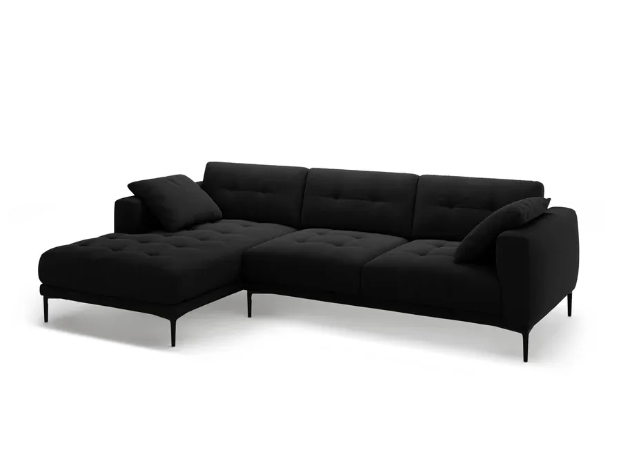 kutna garnitura bemy, 295x174cm, materijal: baršun - slika 2