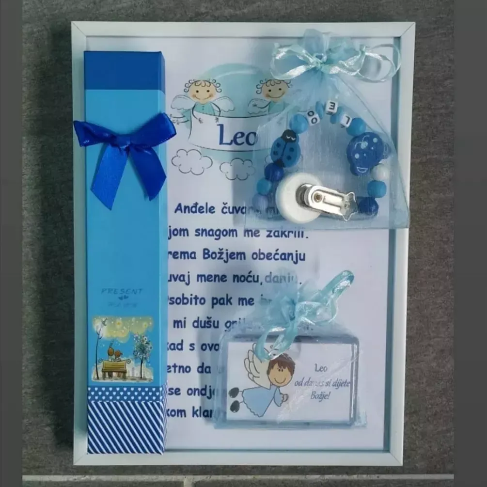 poklon set za krštenje - slika 3