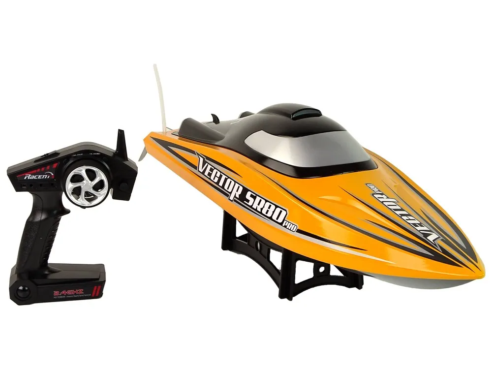 łódź motorboat r/c brushless artr sr 80 pro 74 km/h yellow - slika 3