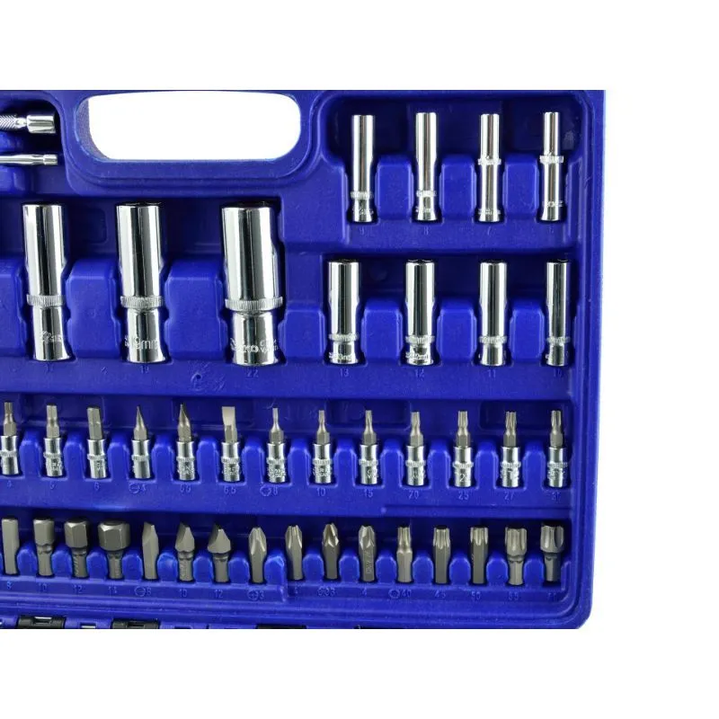 set nasadnih ključeva 108 komada, 1/4" i 1/2" - slika 4