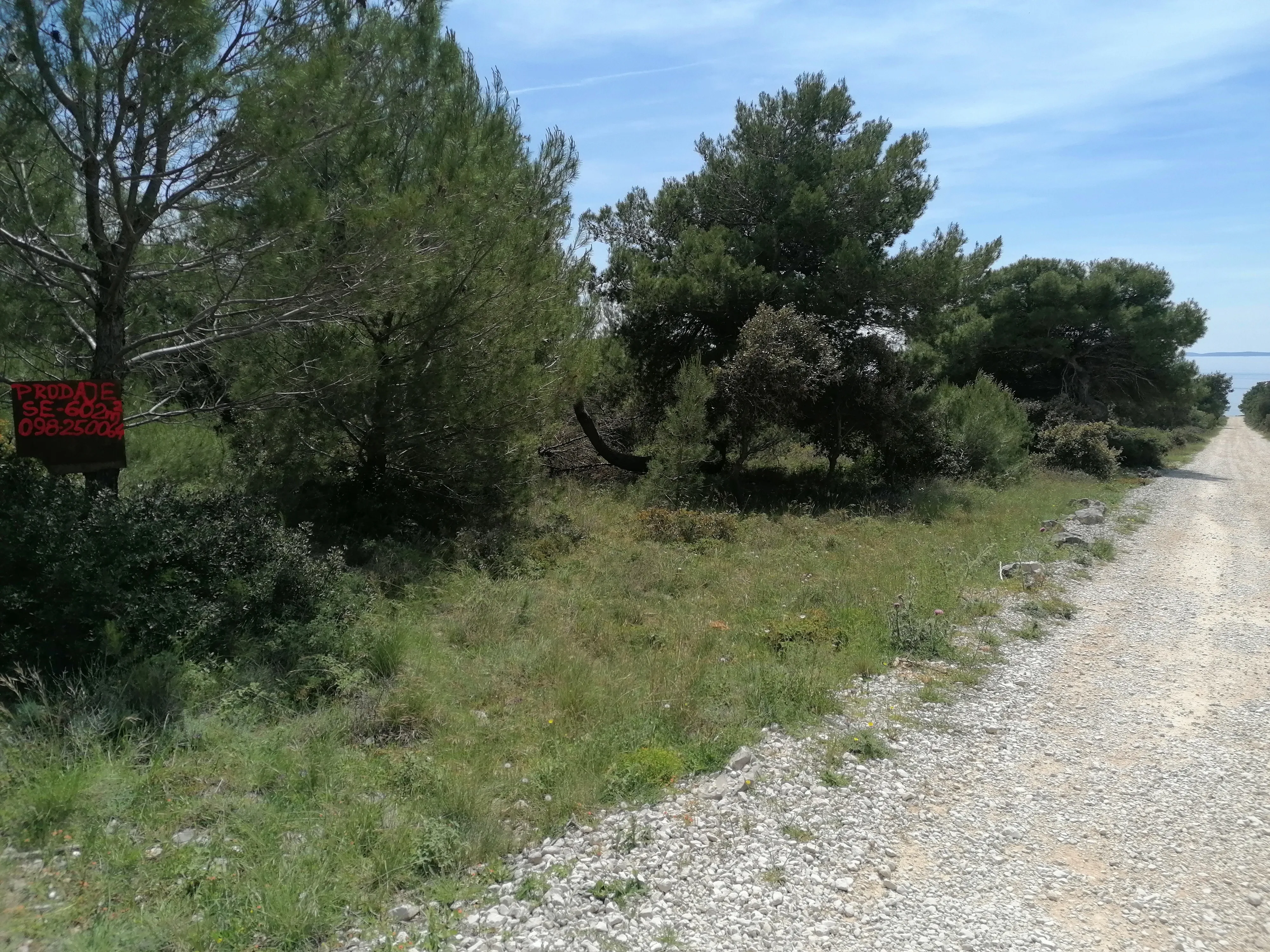 poljopr.atraktivno zemlj-pogled more 300m-južna strana-plaža lanterna - slika 5