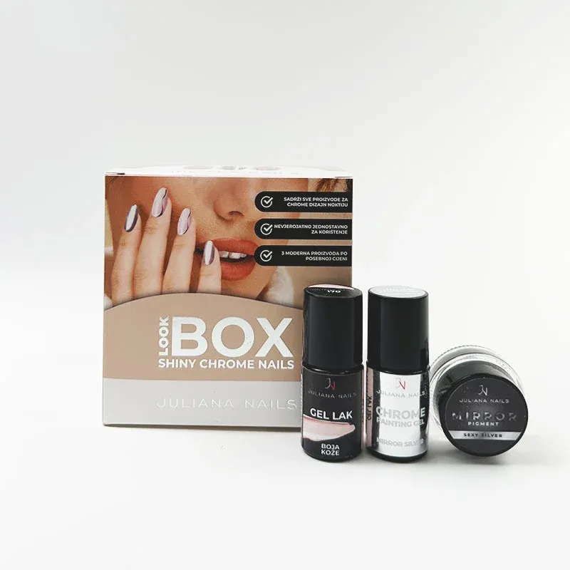 Look Box – Shiny Chrome Nails - Zagreb