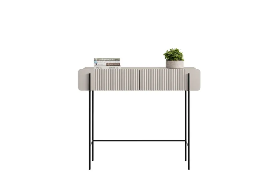 pomoćni stolić malmi 100cm, 2 ladice, materijal: mdf - slika 5