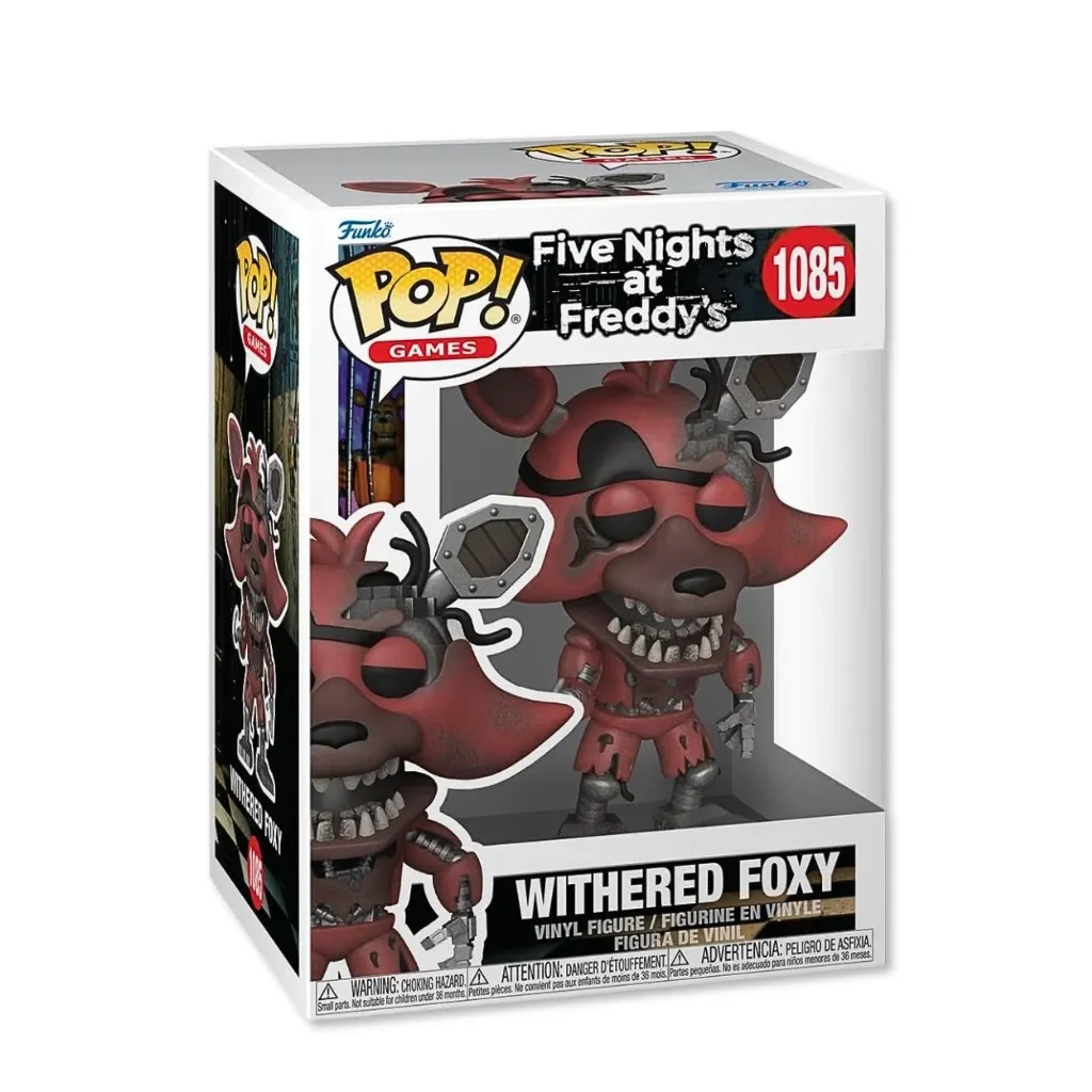 Funko Pop! Games: Five Nights at Freddy’s – Withered Foxy #1085 - Zagreb