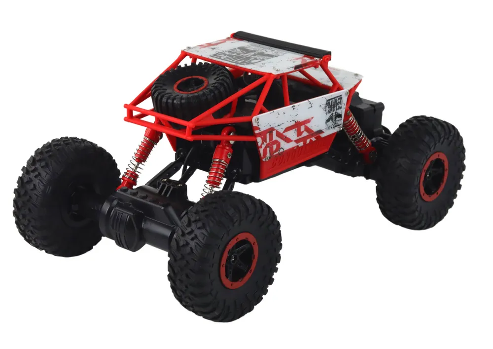 off-road remote controlled rc car 1:18 2.4g red - slika 4