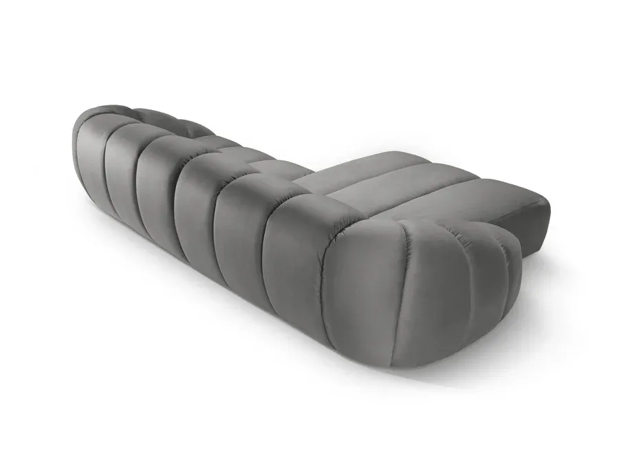 kutna garnitura diana 334x182cm, materijal: baršun - slika 3