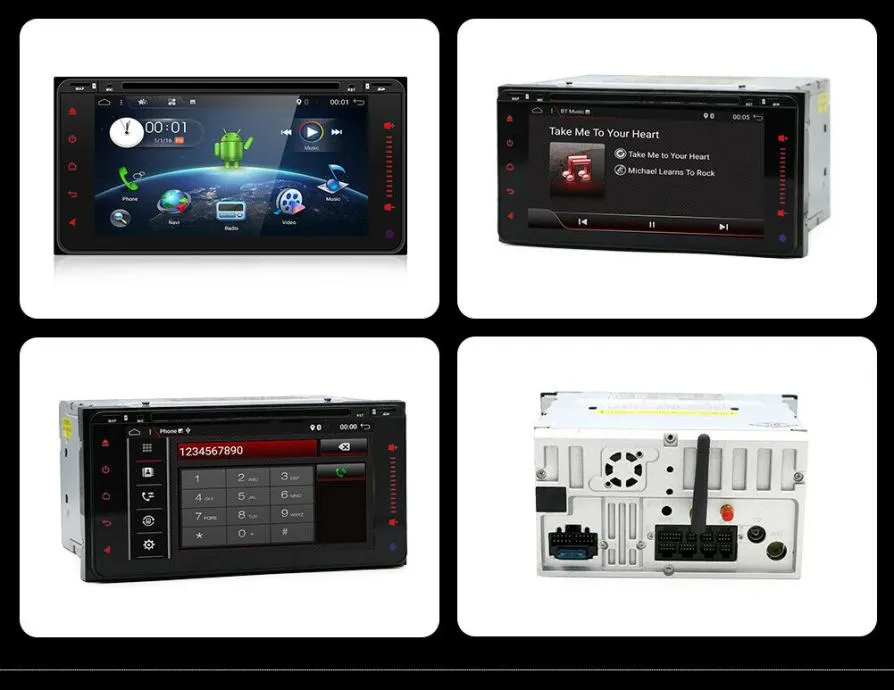 toyota corrola original 2din android radio navigacija gps - slika 15