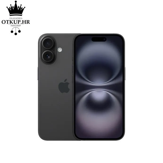 Iphone 16 128gb Black - Novo / R1, Rate! - Zagreb