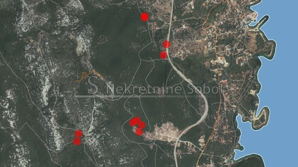 Nerezine, Otok Lošinj - Poljoprivredno, 12406 m2 Prodaja - Nerezine, Mali Lošinj