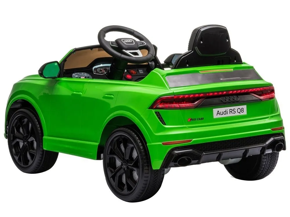 licencirani auto na akumulator audi rs q8 - zeleni - slika 5