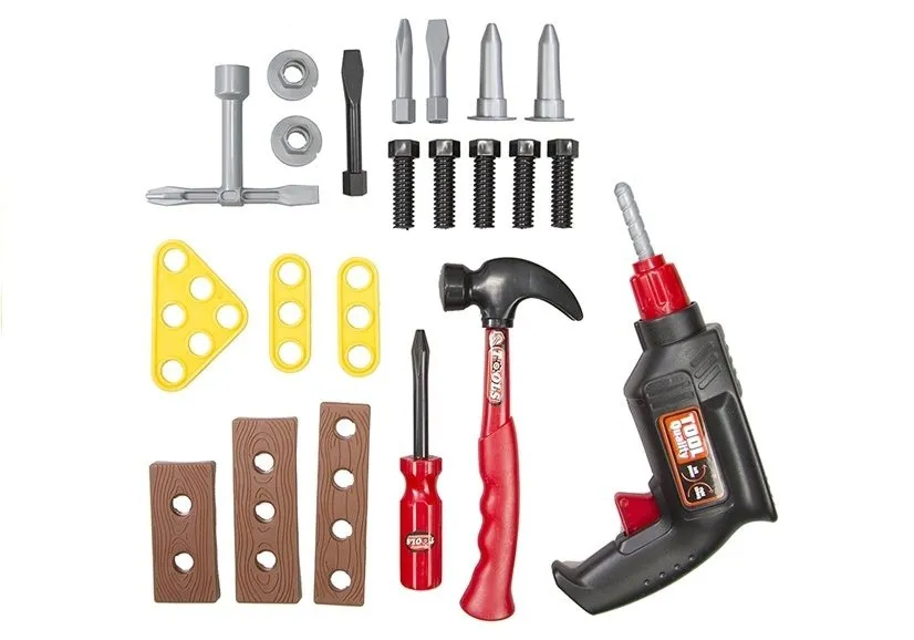 dječji set alata u koferu tool - 22 elemenata - slika 2